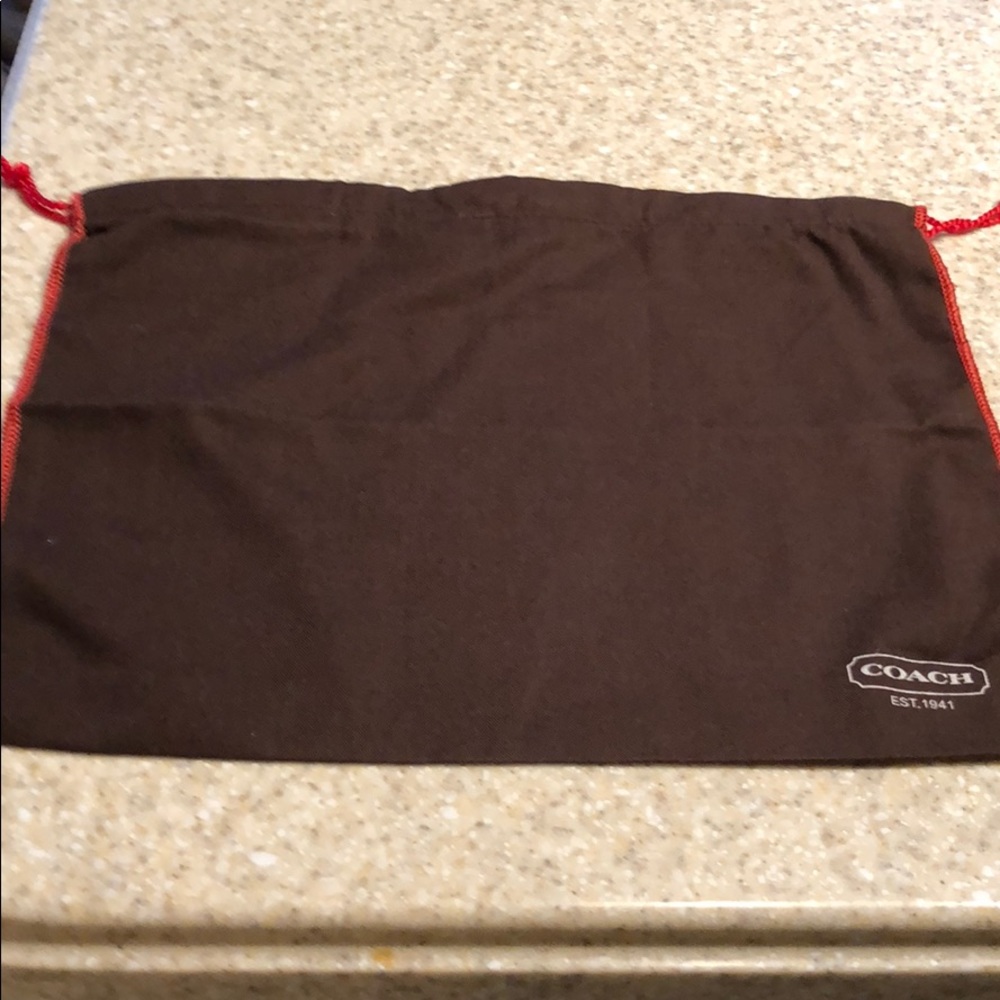 Coach Brown Dust Bag
